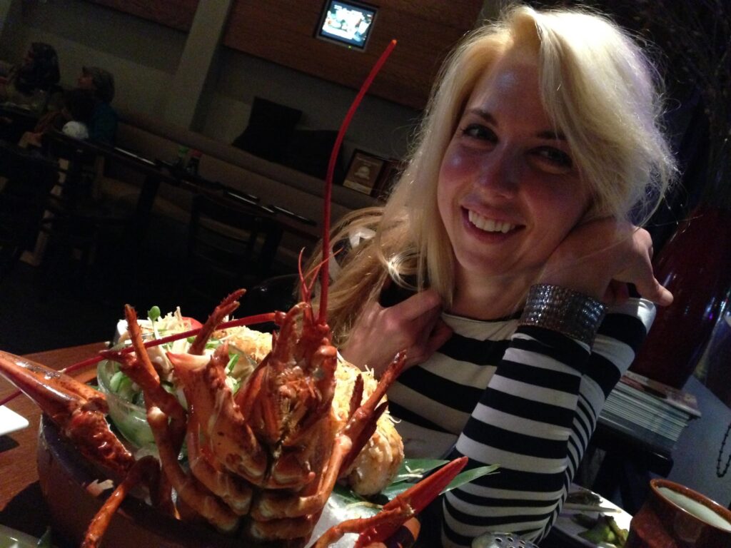 amber lobster kanpai