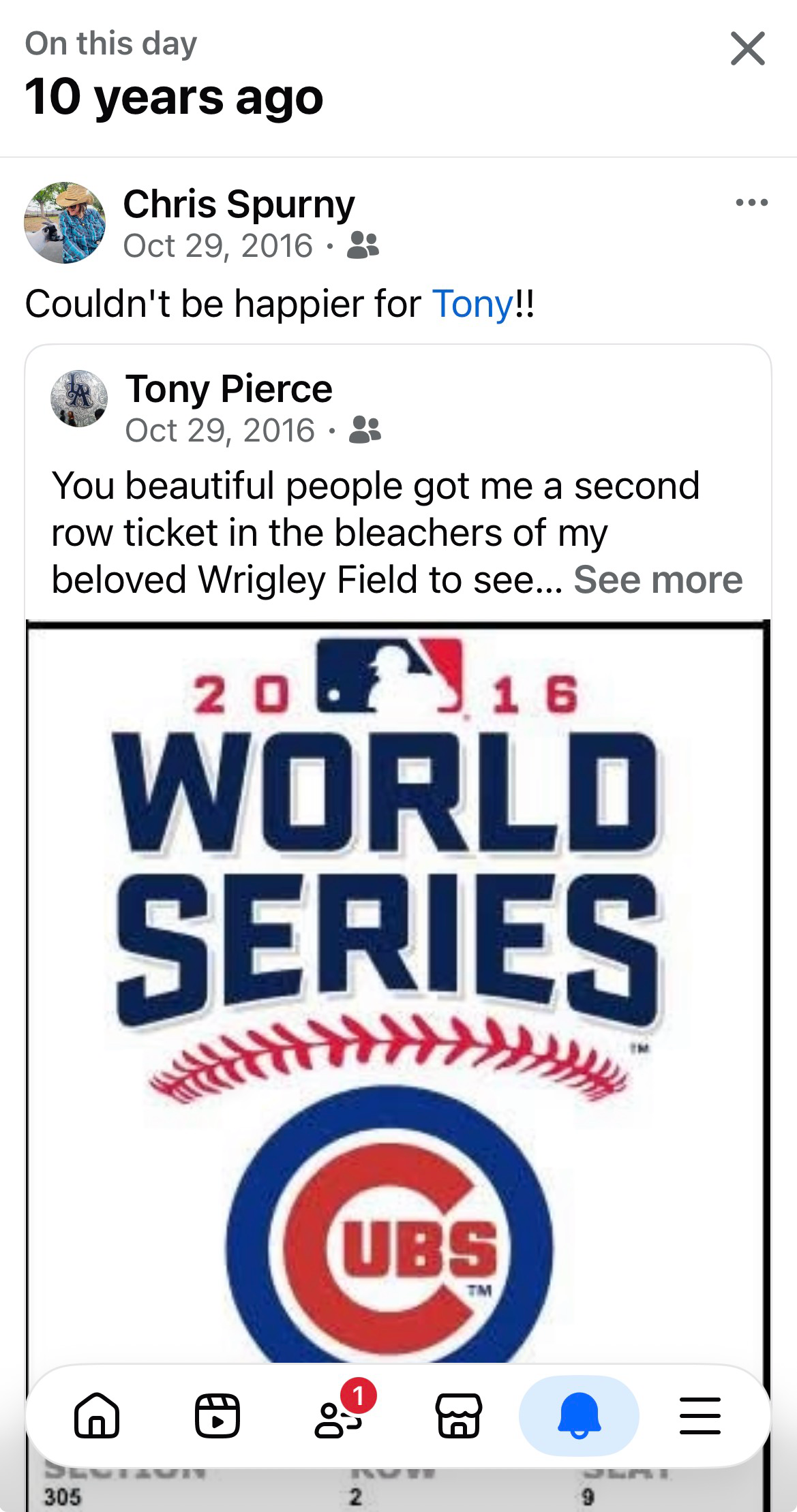 cubs world series